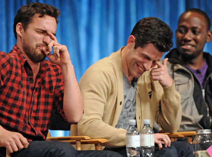 Lamorne Morris, Jake Johnson, Max Greenfield Lamorne Morris, Jake Johnson, Max Greenfield